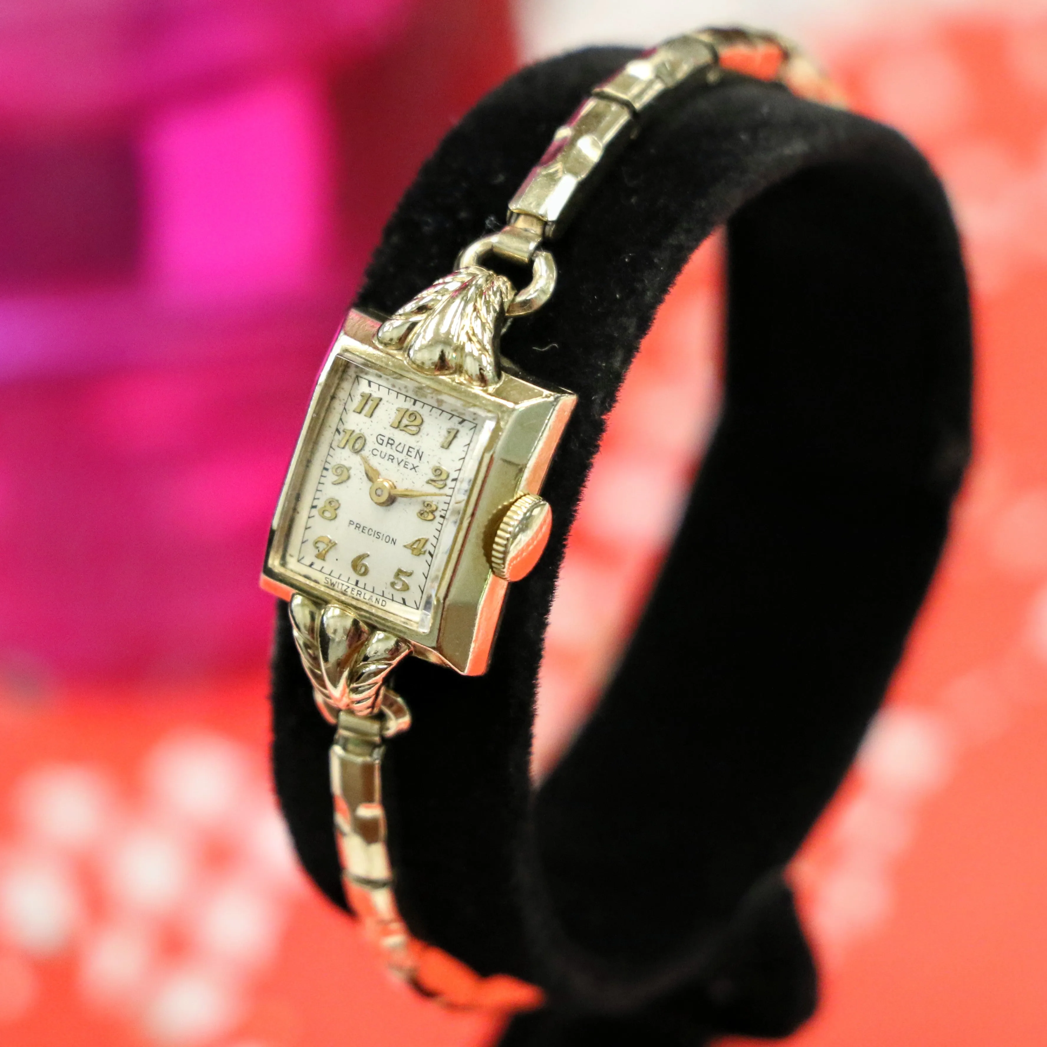 1950 GRUEN CURVEX Precision Ladies Watch Cal. 285 Style 664 Swiss Made Wristwatch