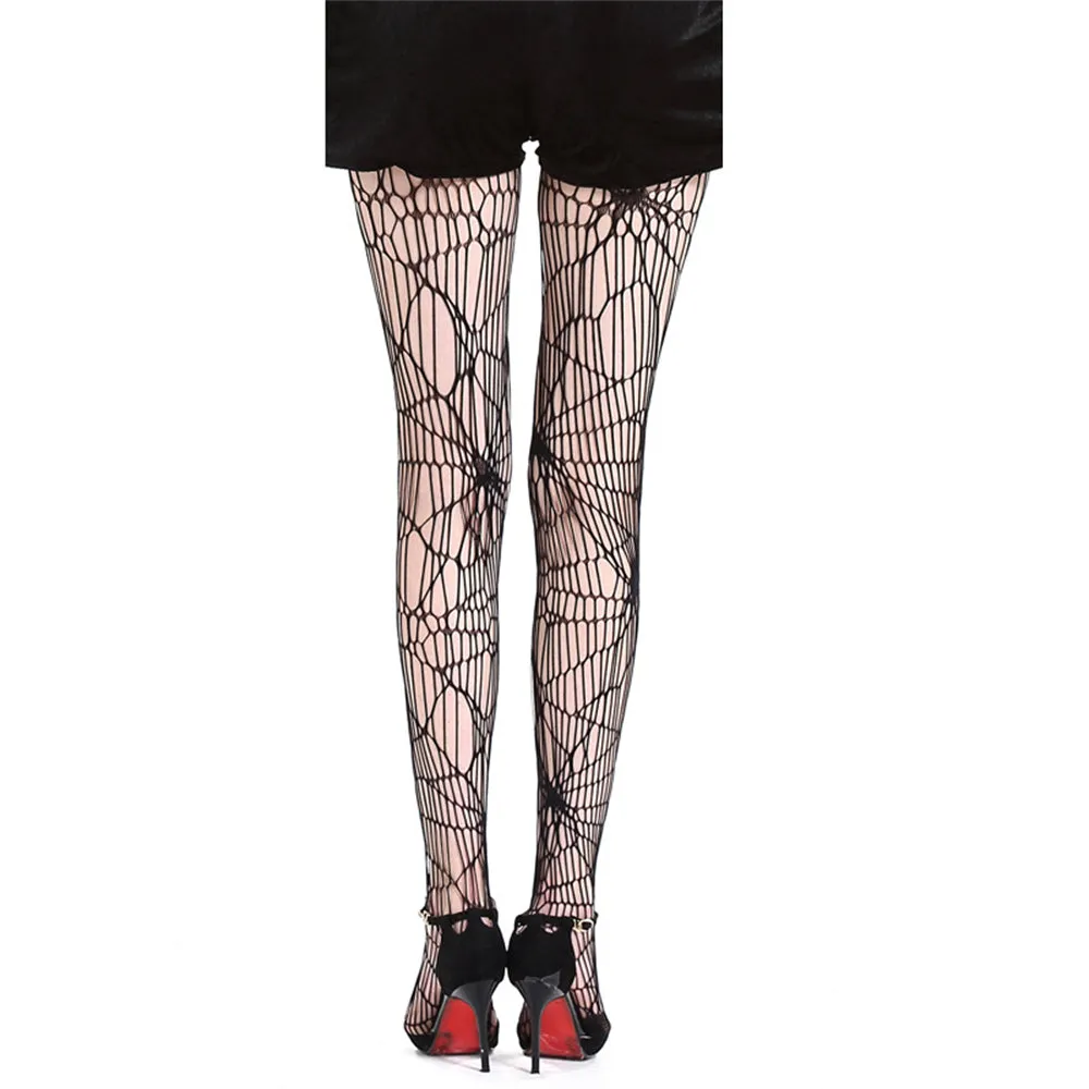 4 Pairs Sexy Fishnet Tights Spider Web Pantyhose Stockings