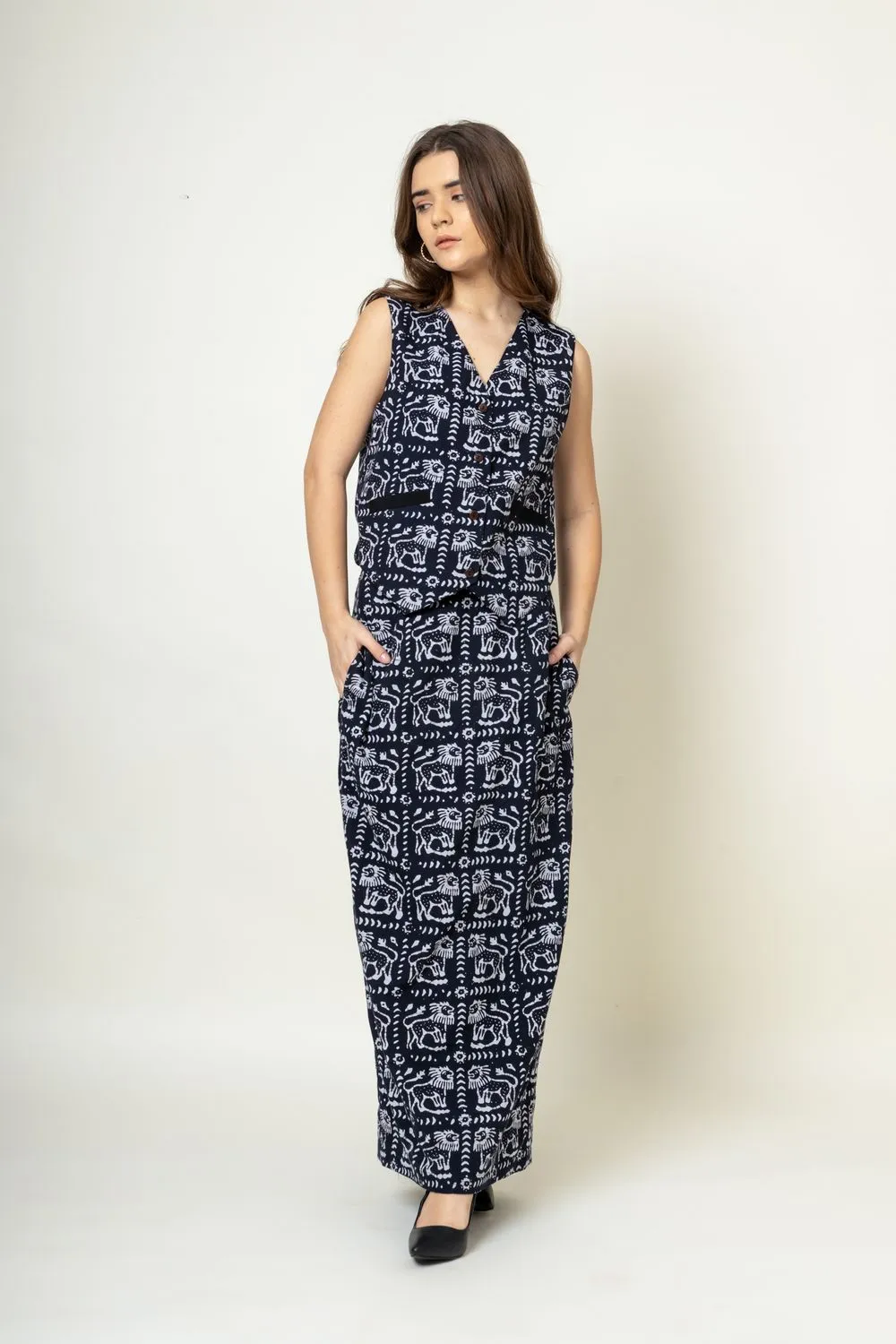 Abby batik skirt