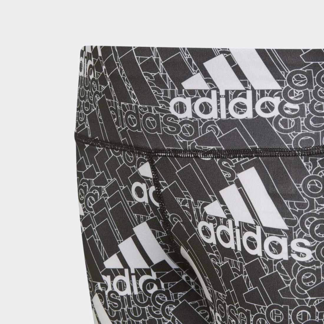 adidas AEROREADY Designed to Move Brand Love Kids Long Leggings