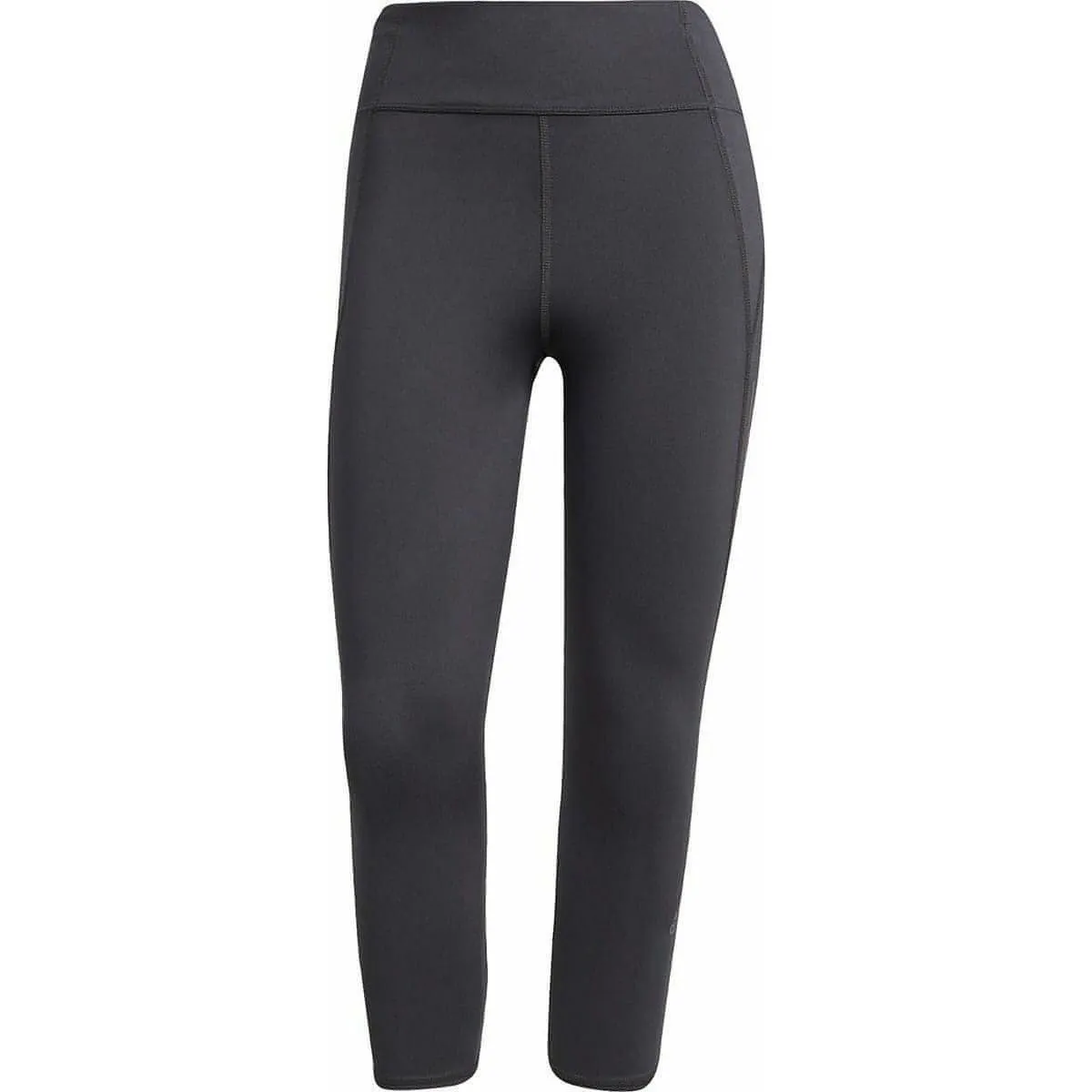 adidas Own The Run Womens 3/4 Capri Running Tights - Grey