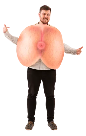 Adult Bum Hole Costume