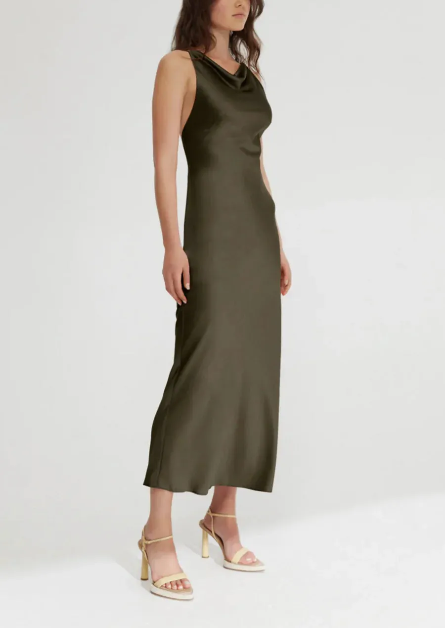 Aila Dress - Olive