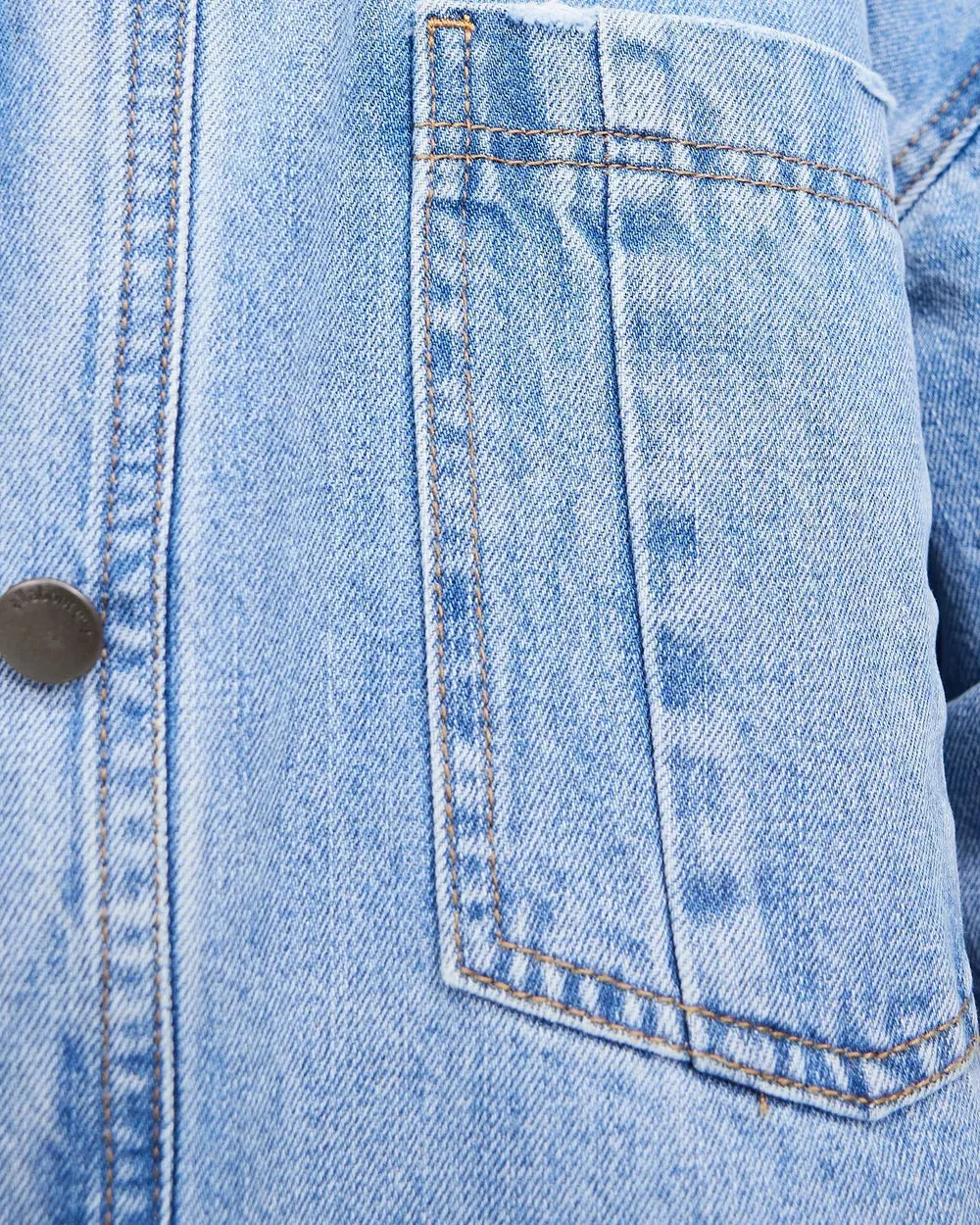 All About Eve Dale Shacket - Light Blue
