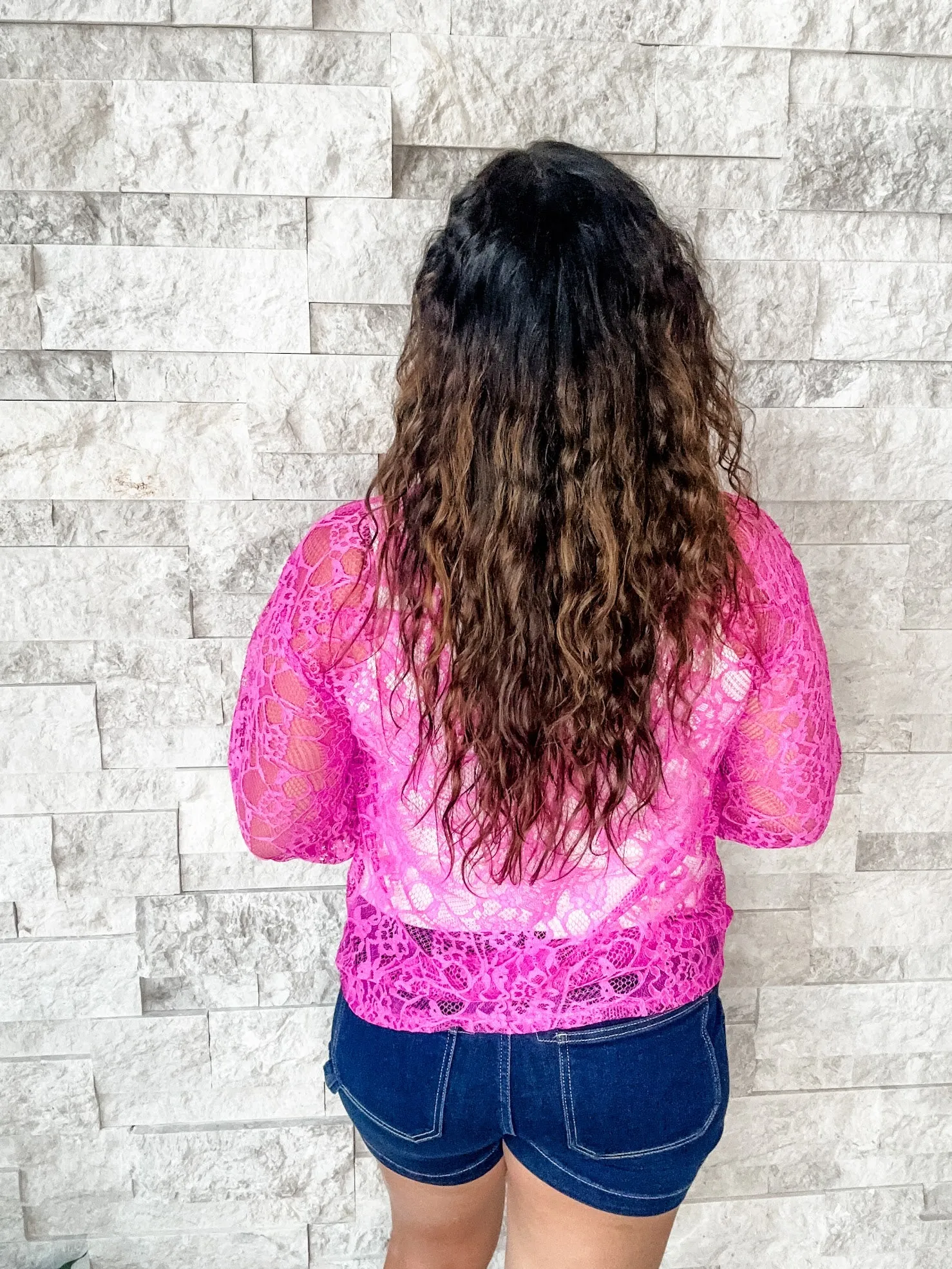 Bayside Breeze Blouse in Magenta (S-3XL)