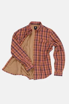 Beached Out Flanno Shacket Pink/Navy Beached Out Flanno Shacket Pink/Navy