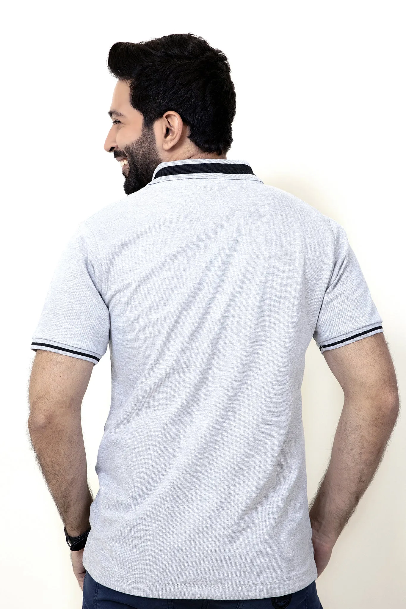 Bird Grey Polo - A20 - MP0030R