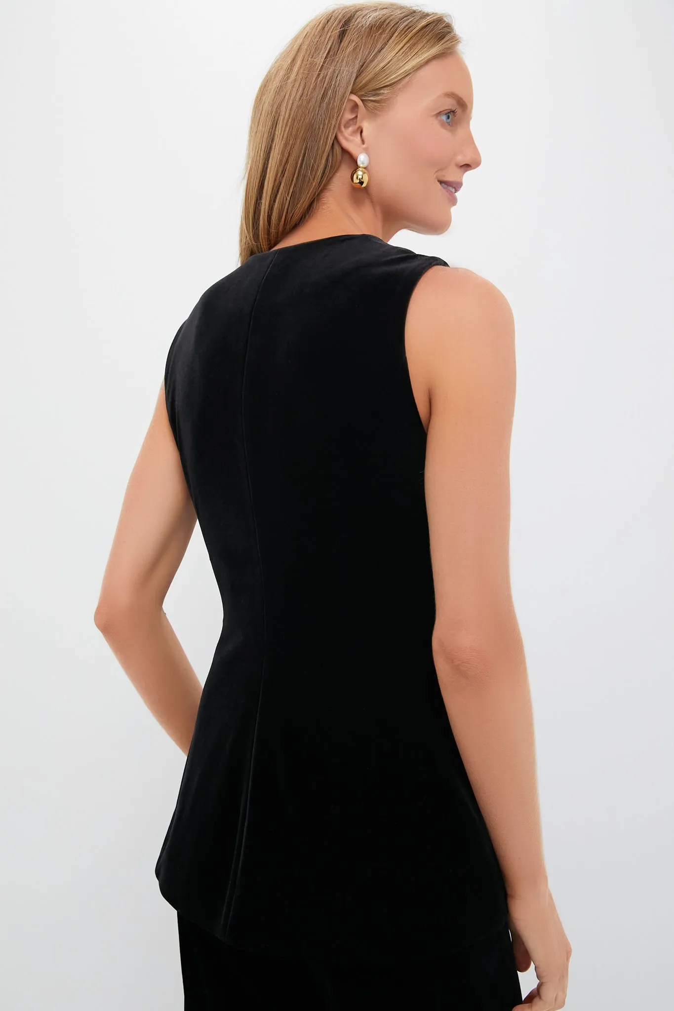 Black Velvet Rhoda Tunic Top