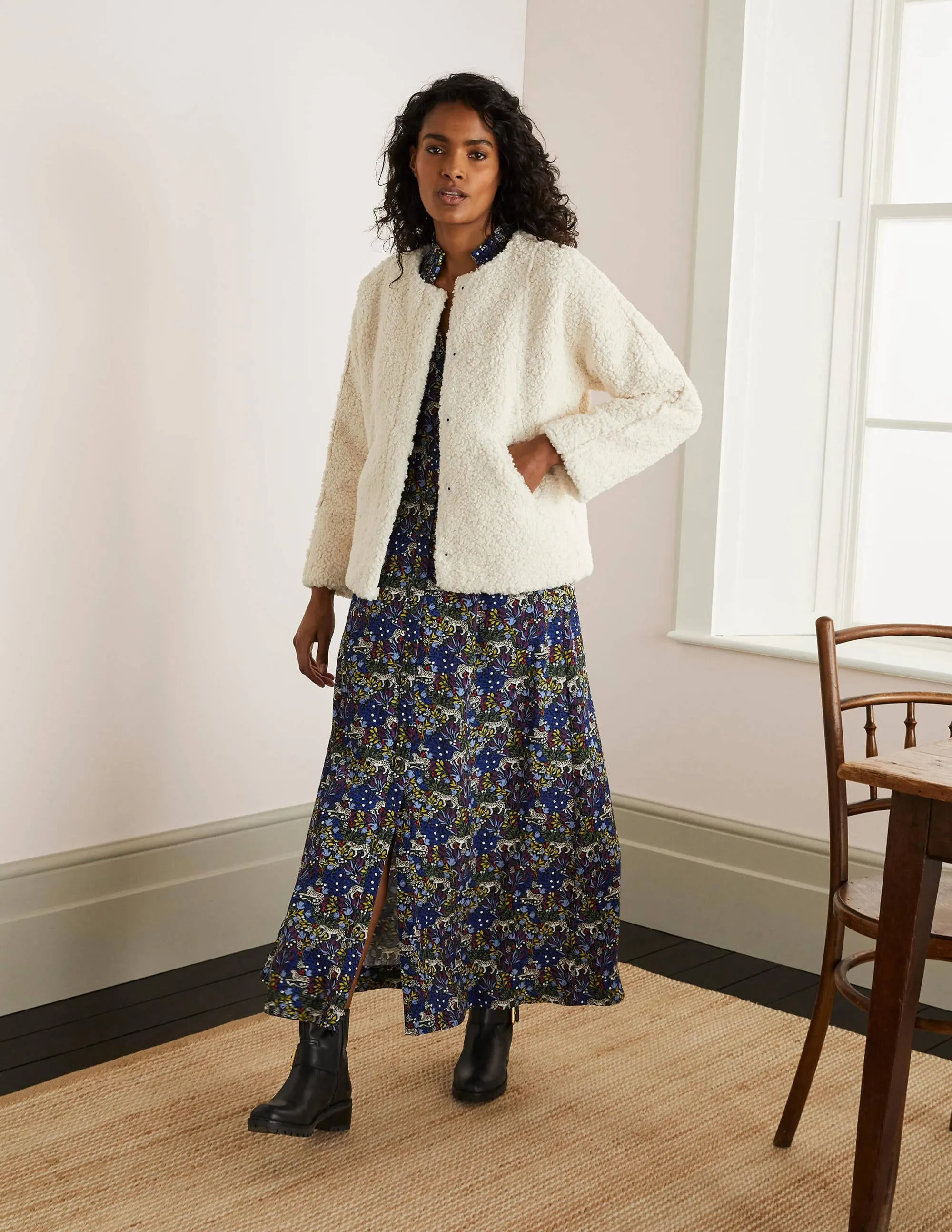 Blickling Jacket-Ecru