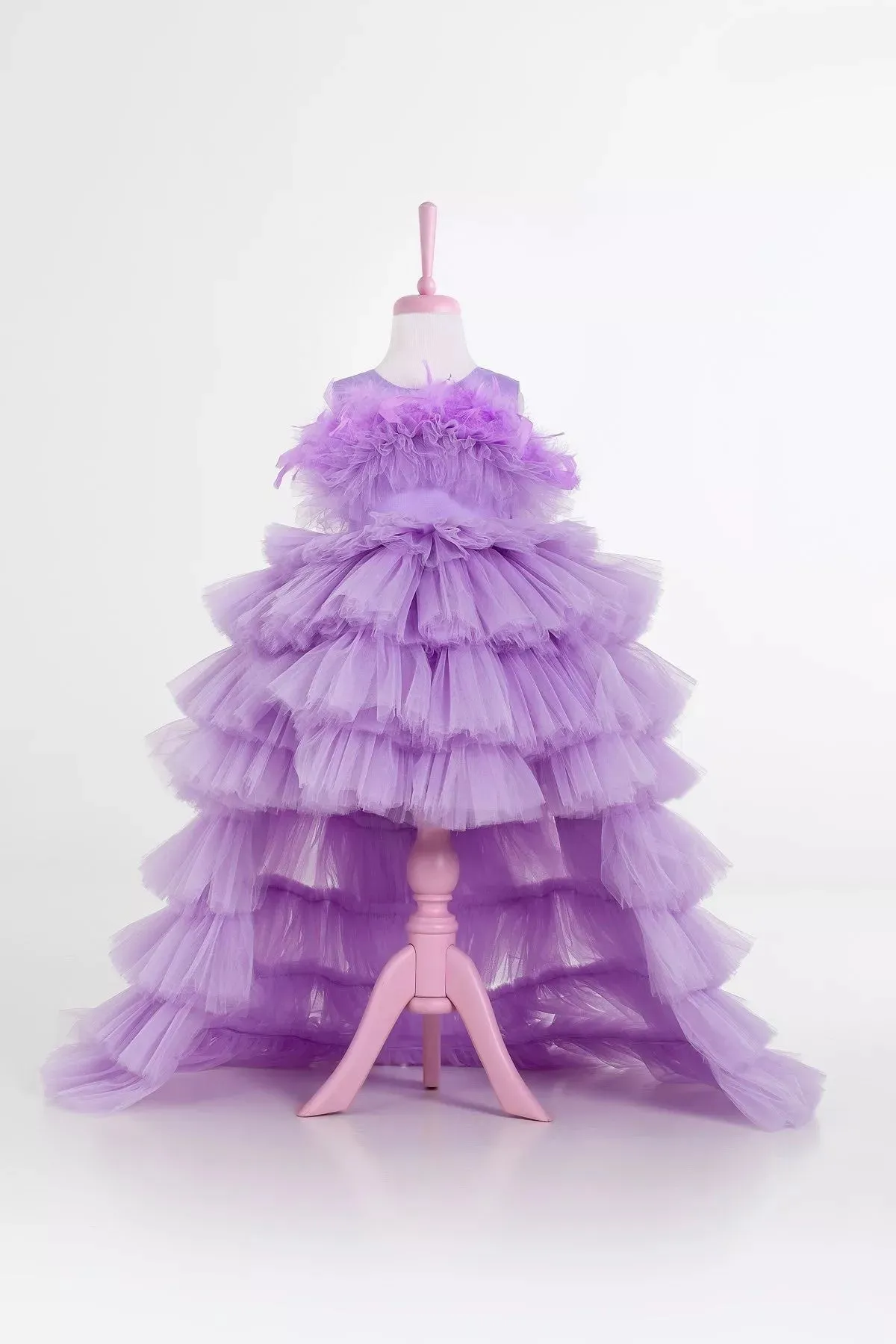 Camellia Lilac Party Dress
