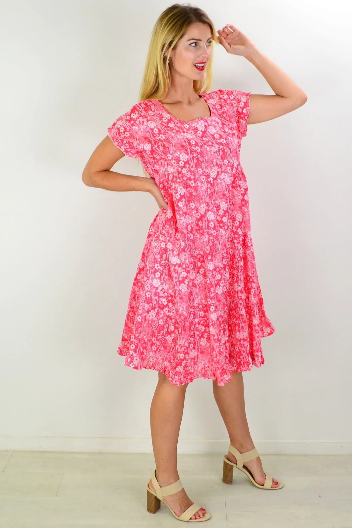Cappadocia Tiered Boho Tunic Dress