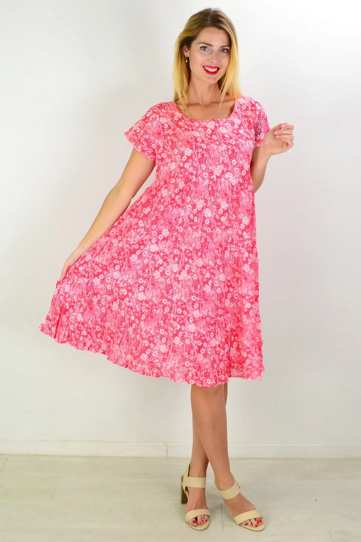 Cappadocia Tiered Boho Tunic Dress