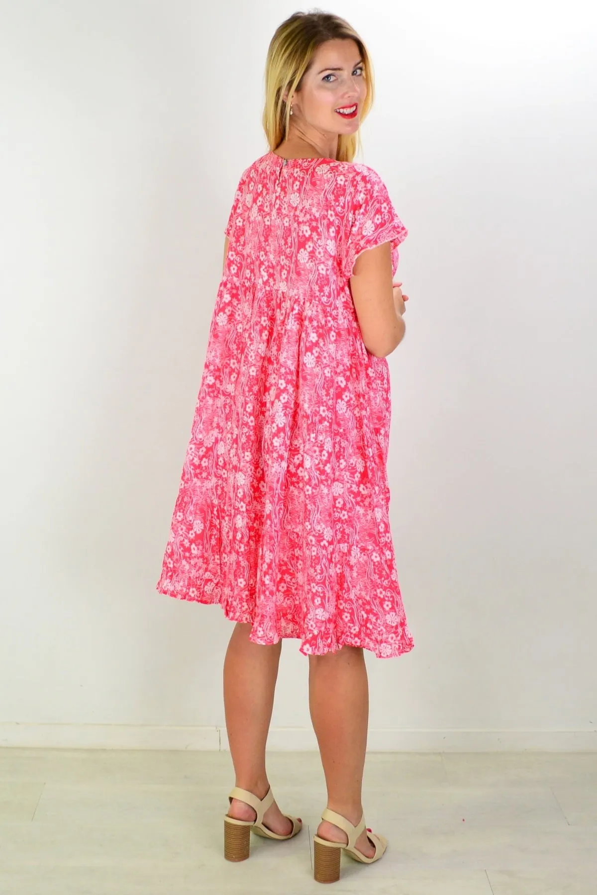 Cappadocia Tiered Boho Tunic Dress