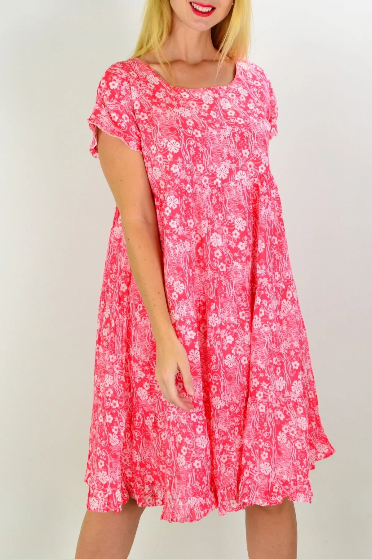 Cappadocia Tiered Boho Tunic Dress