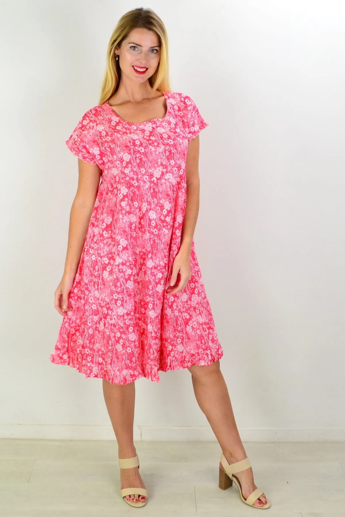 Cappadocia Tiered Boho Tunic Dress