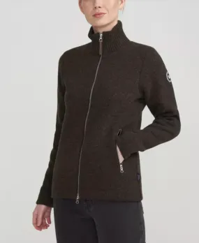 Claire Windproof Sweater-Brown Mel