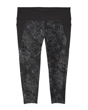Dakota 7/8 Tights | Black / White