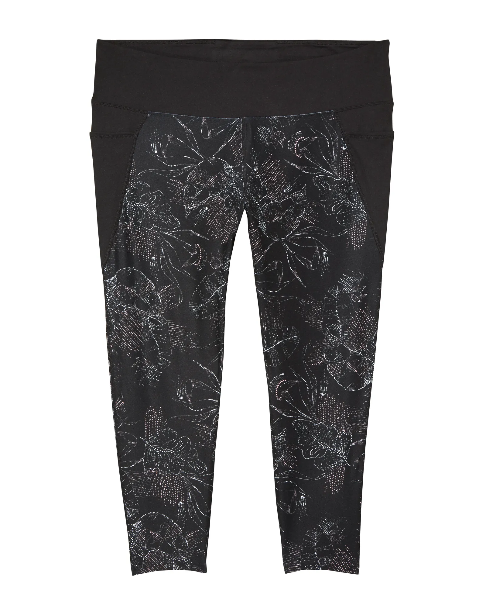 Dakota 7/8 Tights | Black / White