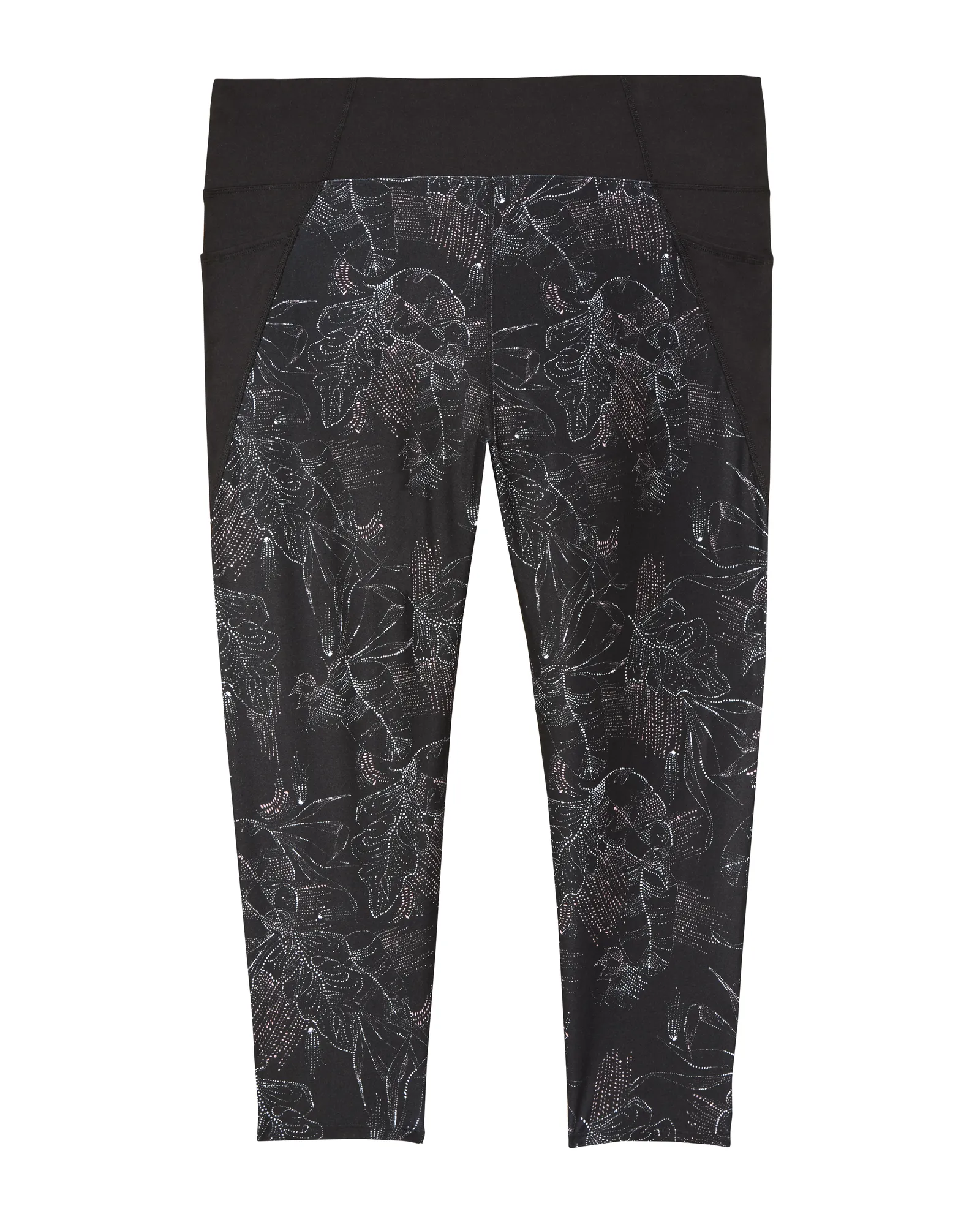 Dakota 7/8 Tights | Black / White