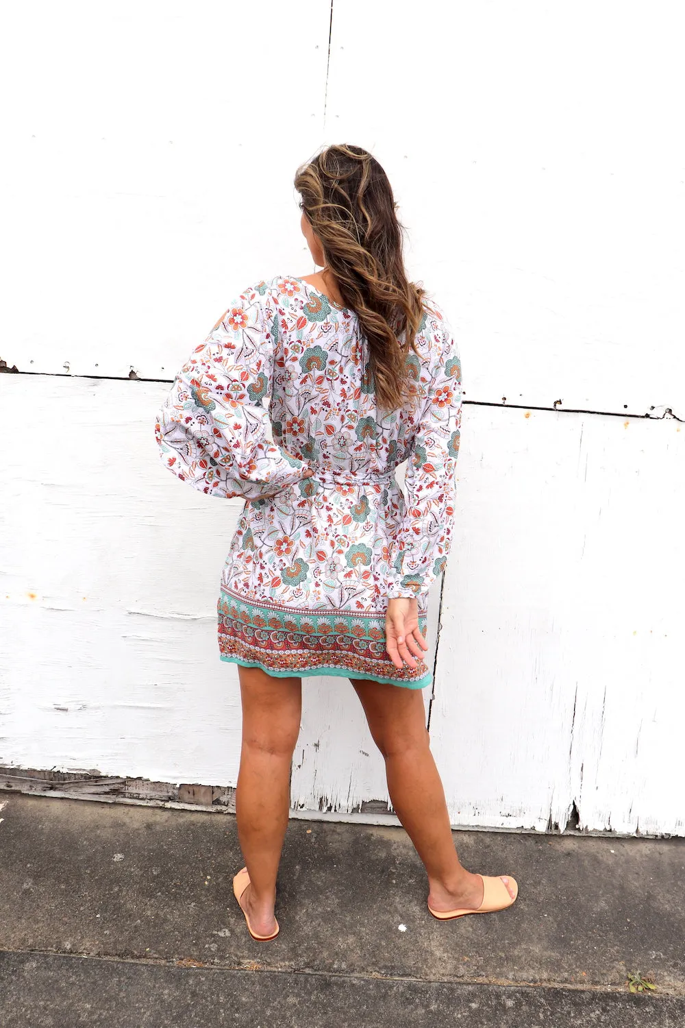 Daydream Long Sleeve Dress/Top in Wonderland