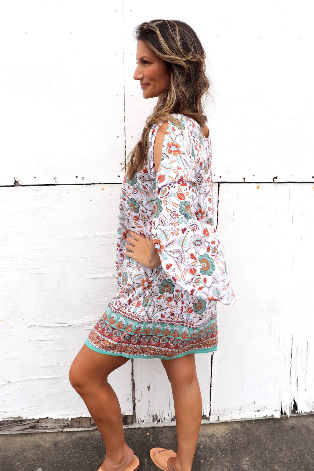 Daydream Long Sleeve Dress/Top in Wonderland