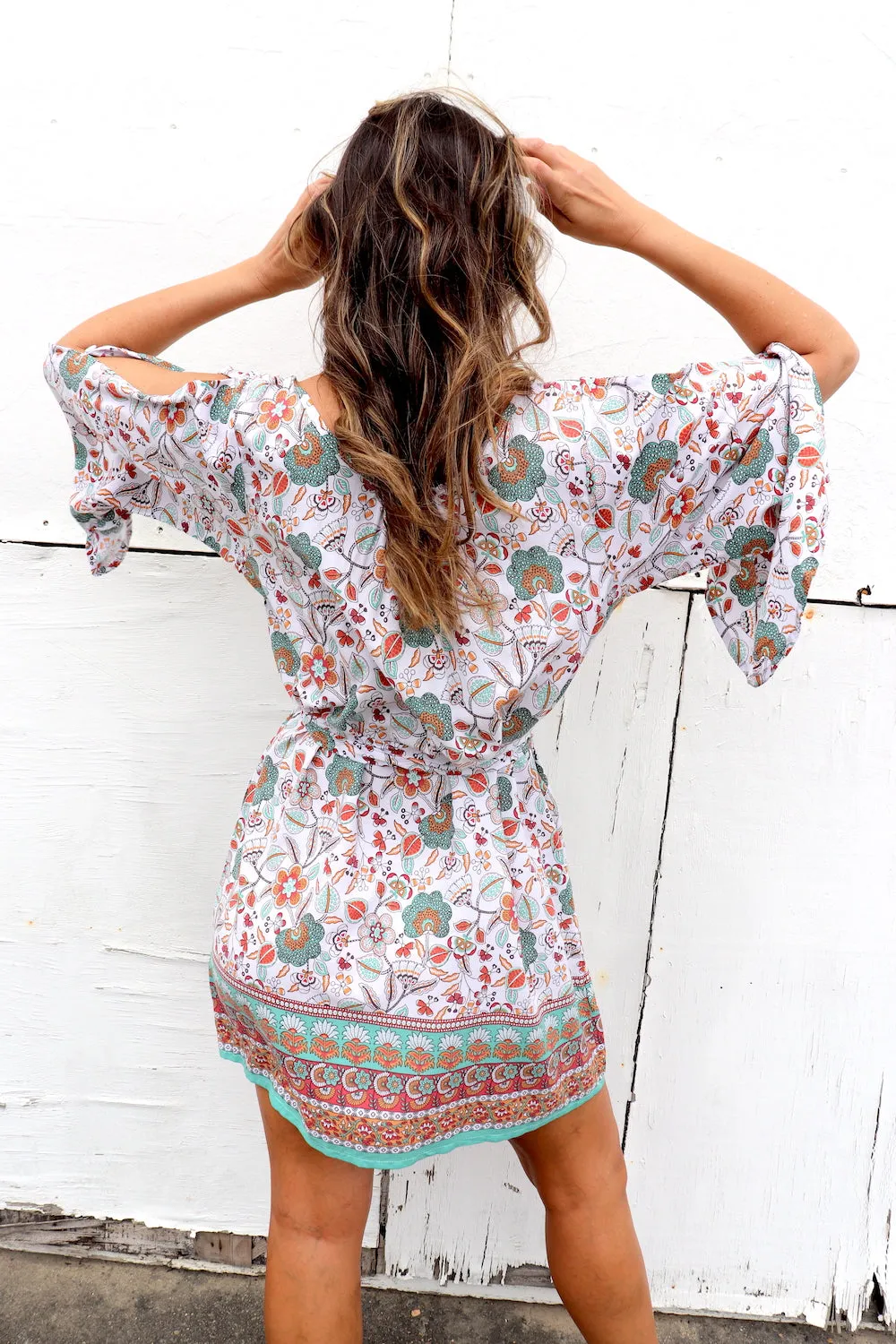 Daydream Long Sleeve Dress/Top in Wonderland