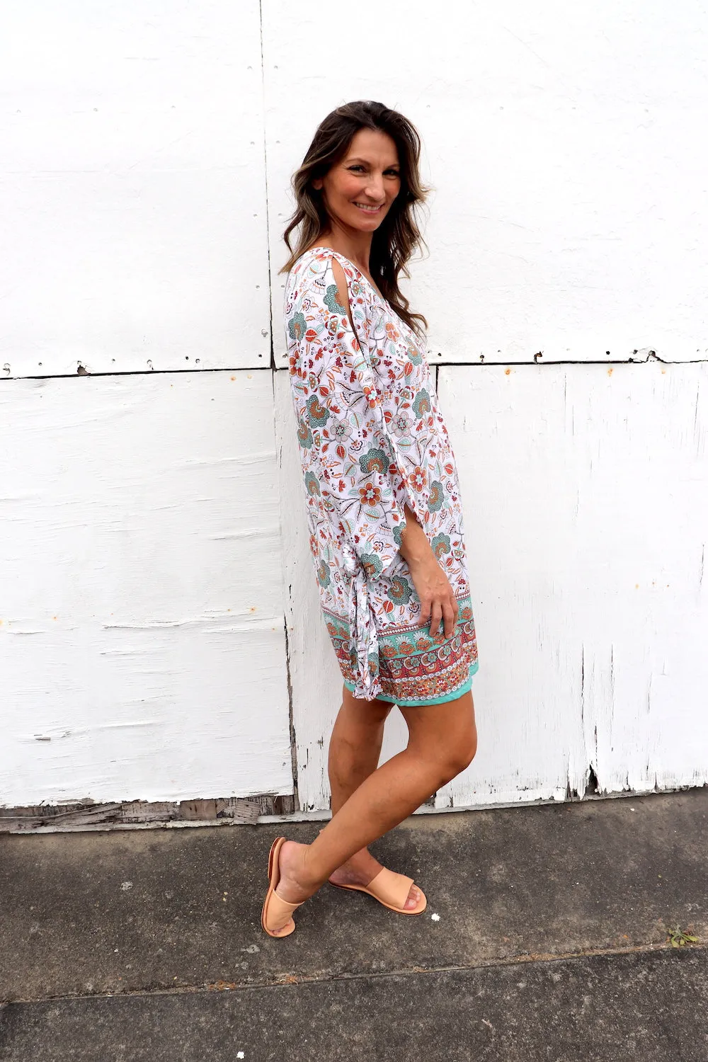 Daydream Long Sleeve Dress/Top in Wonderland