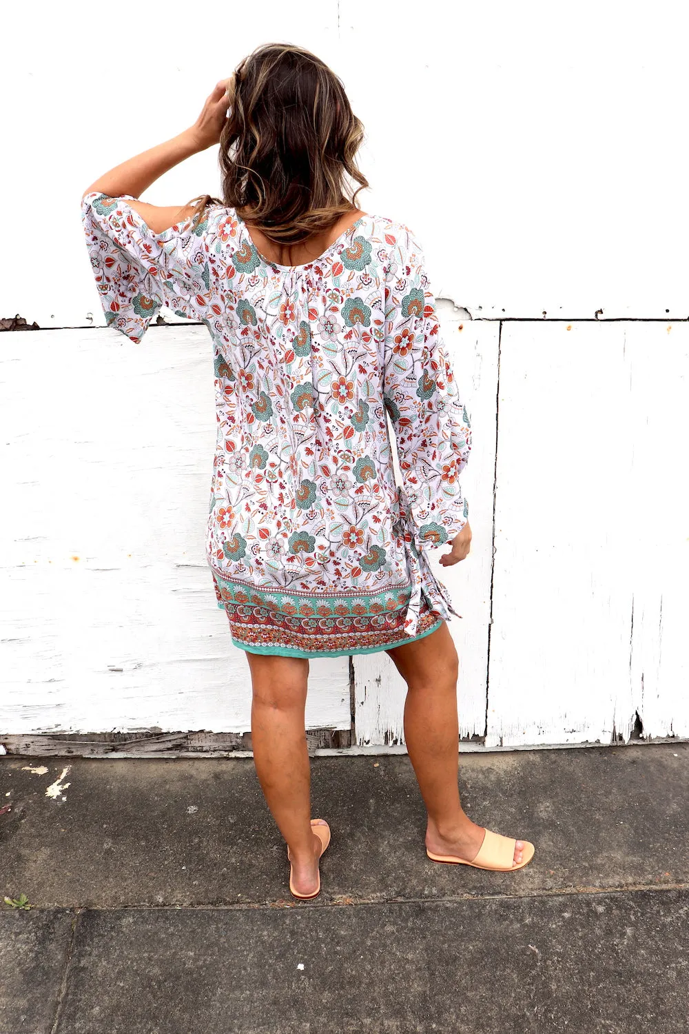 Daydream Long Sleeve Dress/Top in Wonderland