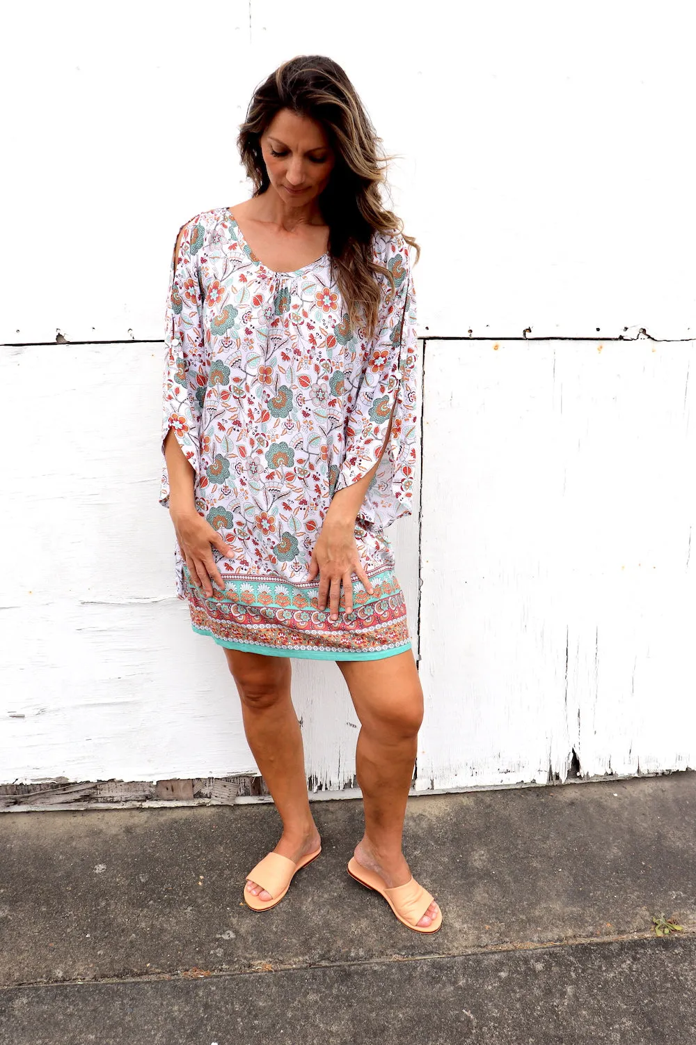 Daydream Long Sleeve Dress/Top in Wonderland