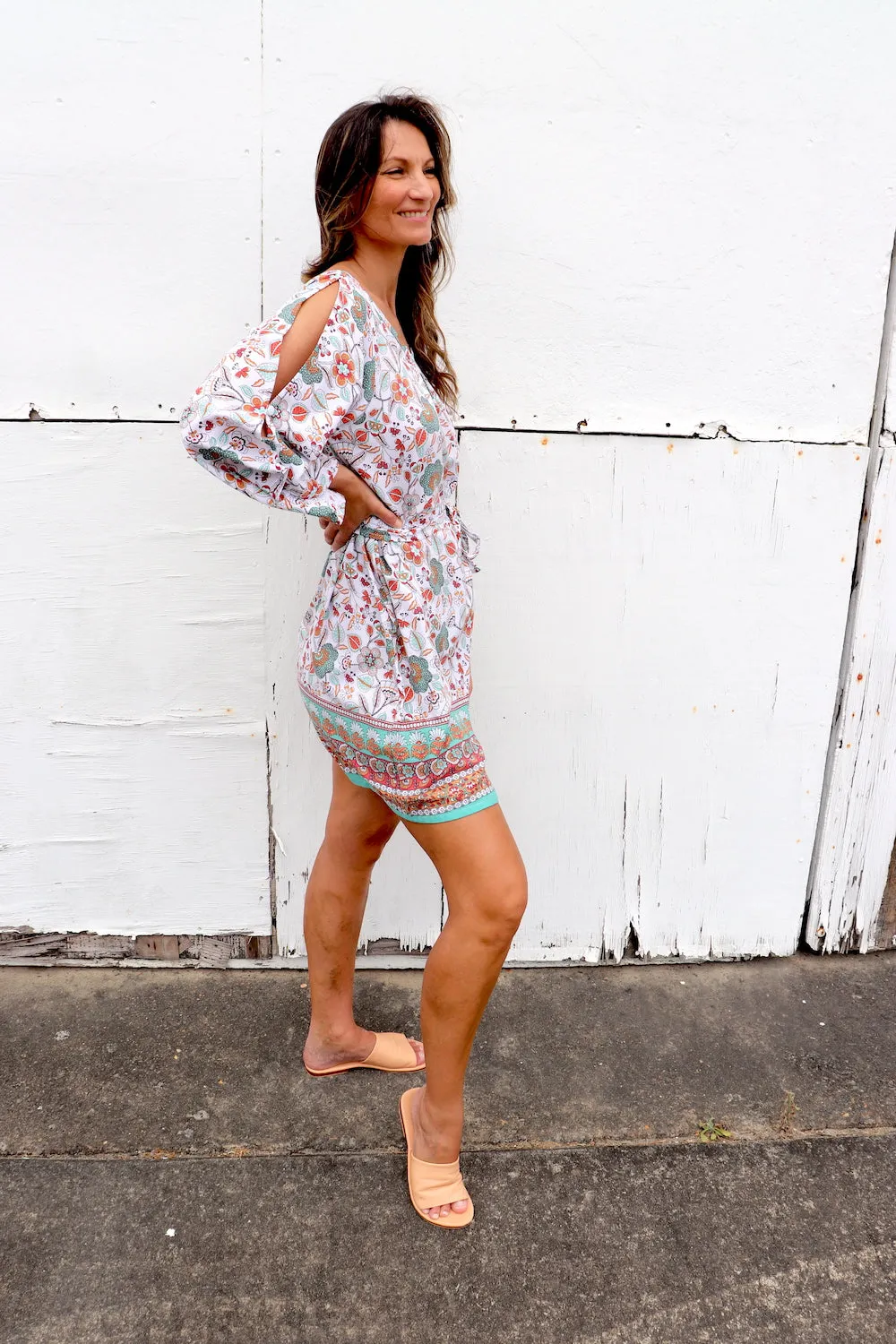 Daydream Long Sleeve Dress/Top in Wonderland