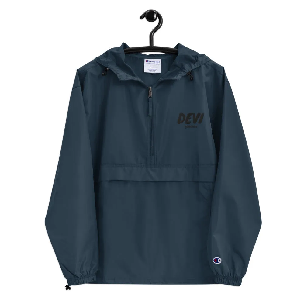 DEVI - Embroidered Champion Packable Jacket
