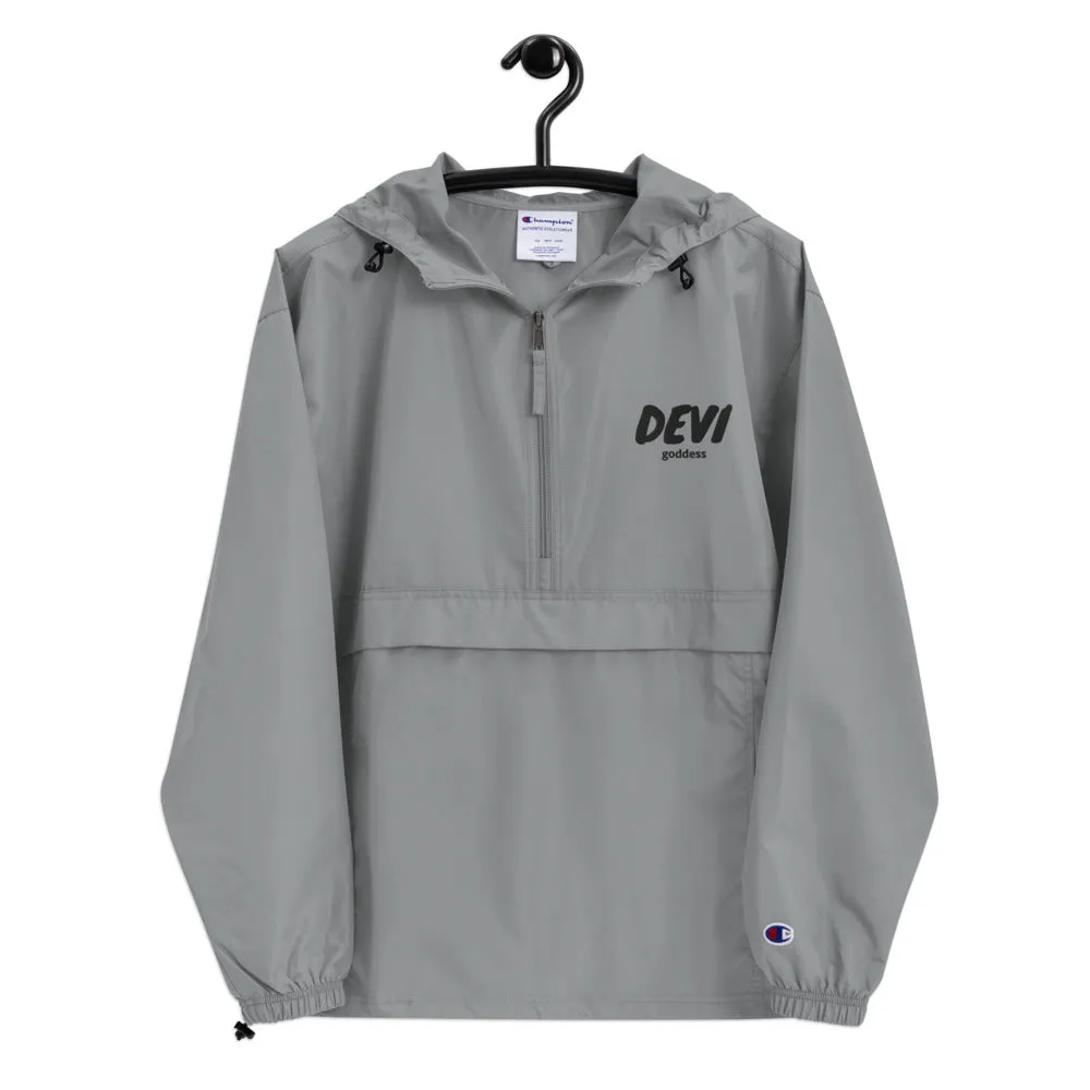 DEVI - Embroidered Champion Packable Jacket
