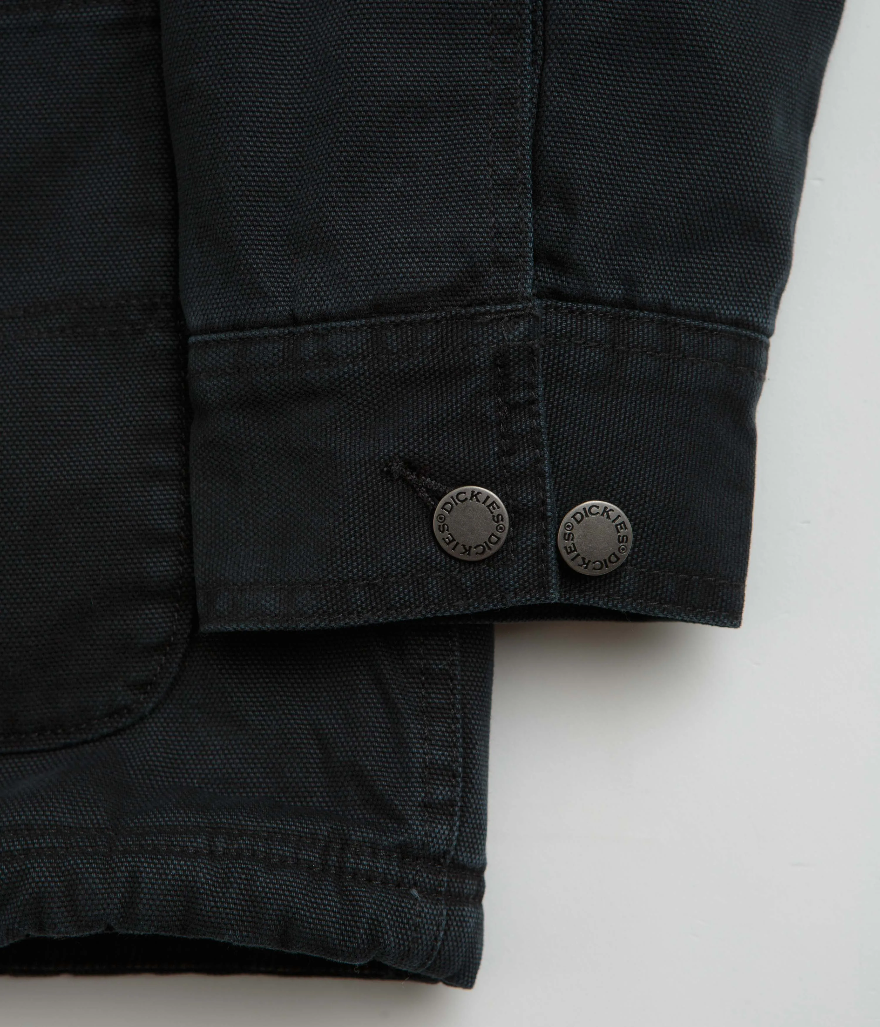 Dickies Duck High Pile Fleece Line Chore Jacket - Black