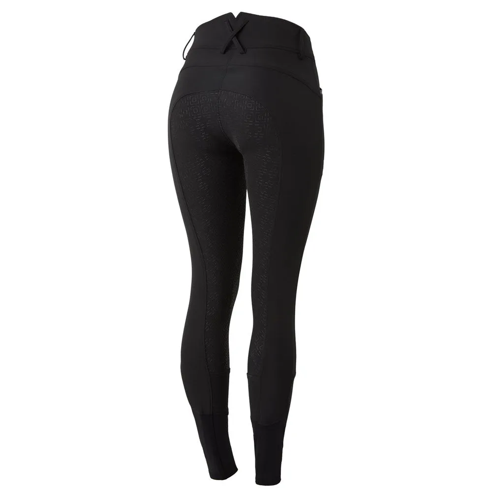 Equinavia Horze Dina Womens Crystal Detailed Silicone Full Seat Breeches 36952
