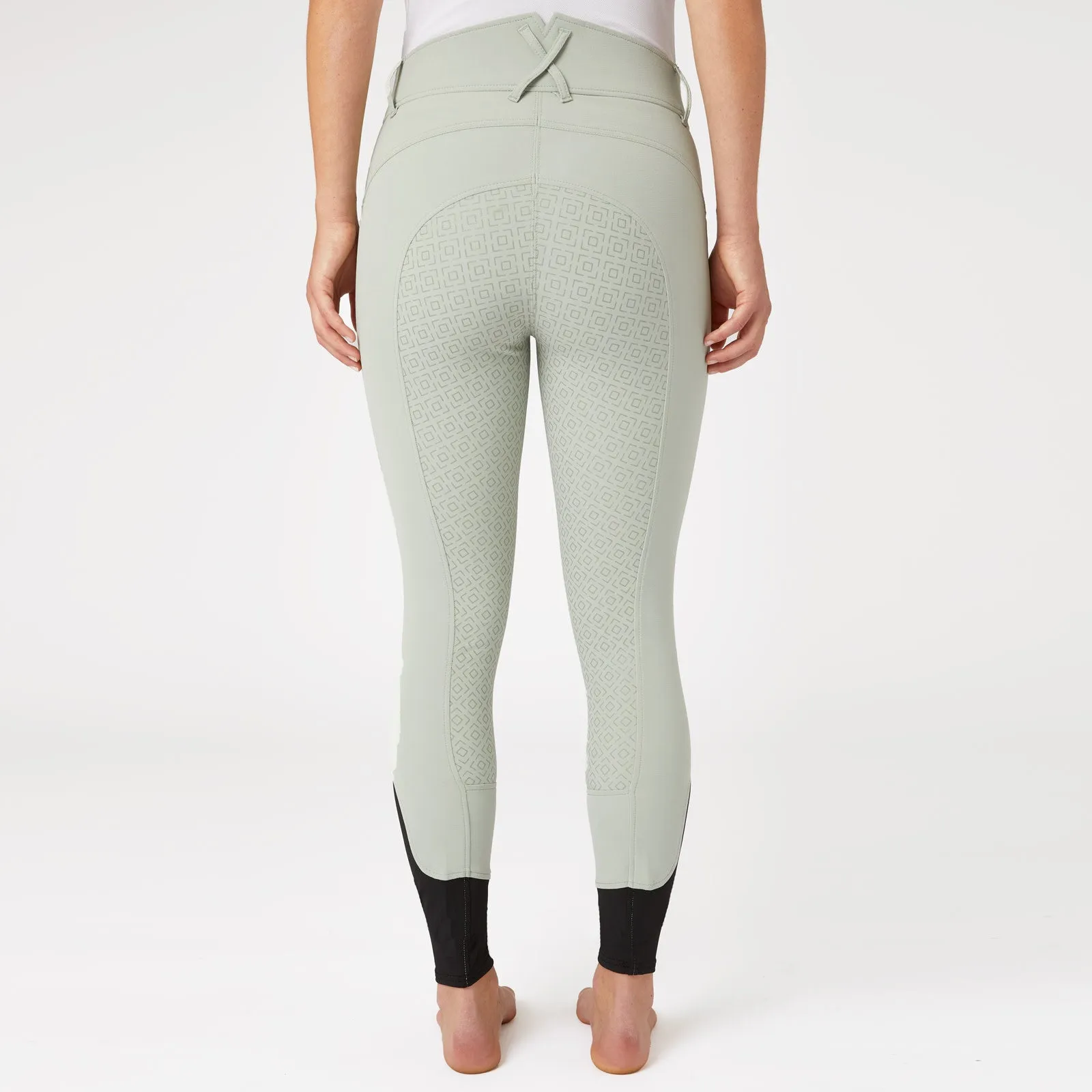 Equinavia Horze Dina Womens Crystal Detailed Silicone Full Seat Breeches 36952