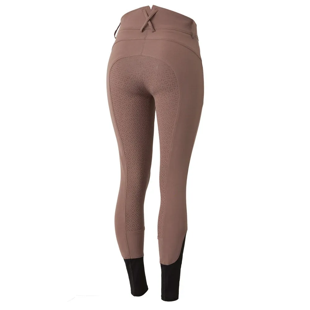 Equinavia Horze Dina Womens Crystal Detailed Silicone Full Seat Breeches 36952