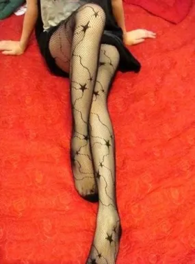 Fishnet tiny spot pattern tights Fishnet tiny spot pattern tights