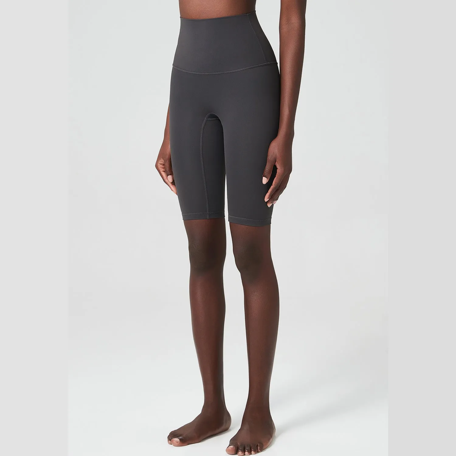 Five-Point Yoga Pants Women Nude High Top Sports Tights Fitness Shorts
