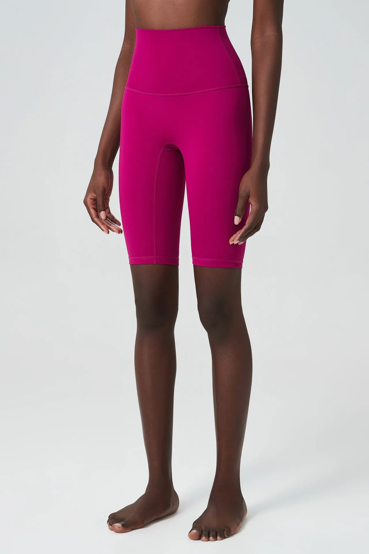 Five-Point Yoga Pants Women Nude High Top Sports Tights Fitness Shorts