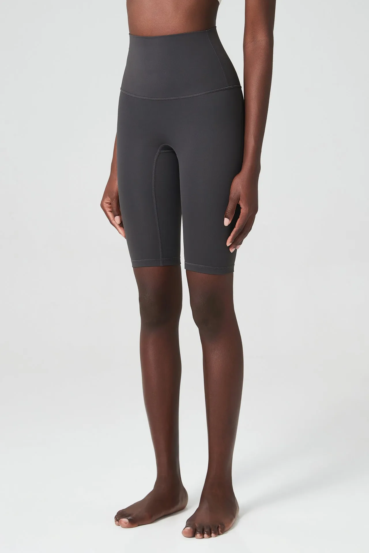 Five-Point Yoga Pants Women Nude High Top Sports Tights Fitness Shorts