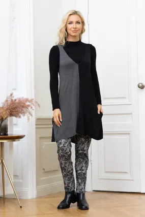 Grey & Black Tunic