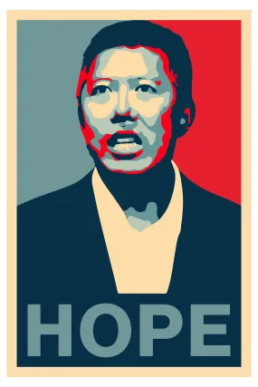 Hopeful CEO Art Print