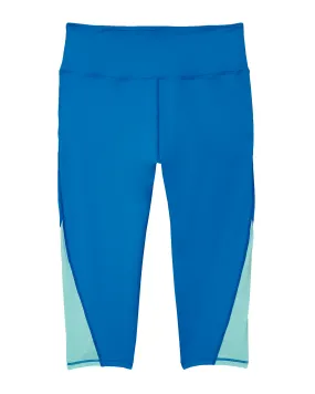 Imperial 7/8th Tights | Royal Blue / Turquoise