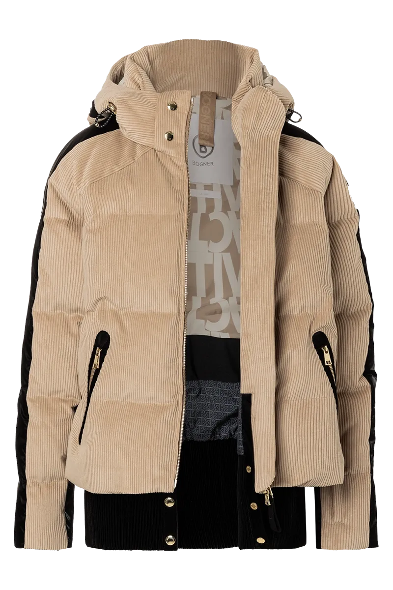 Inka Corduroy Down Ski Jacket