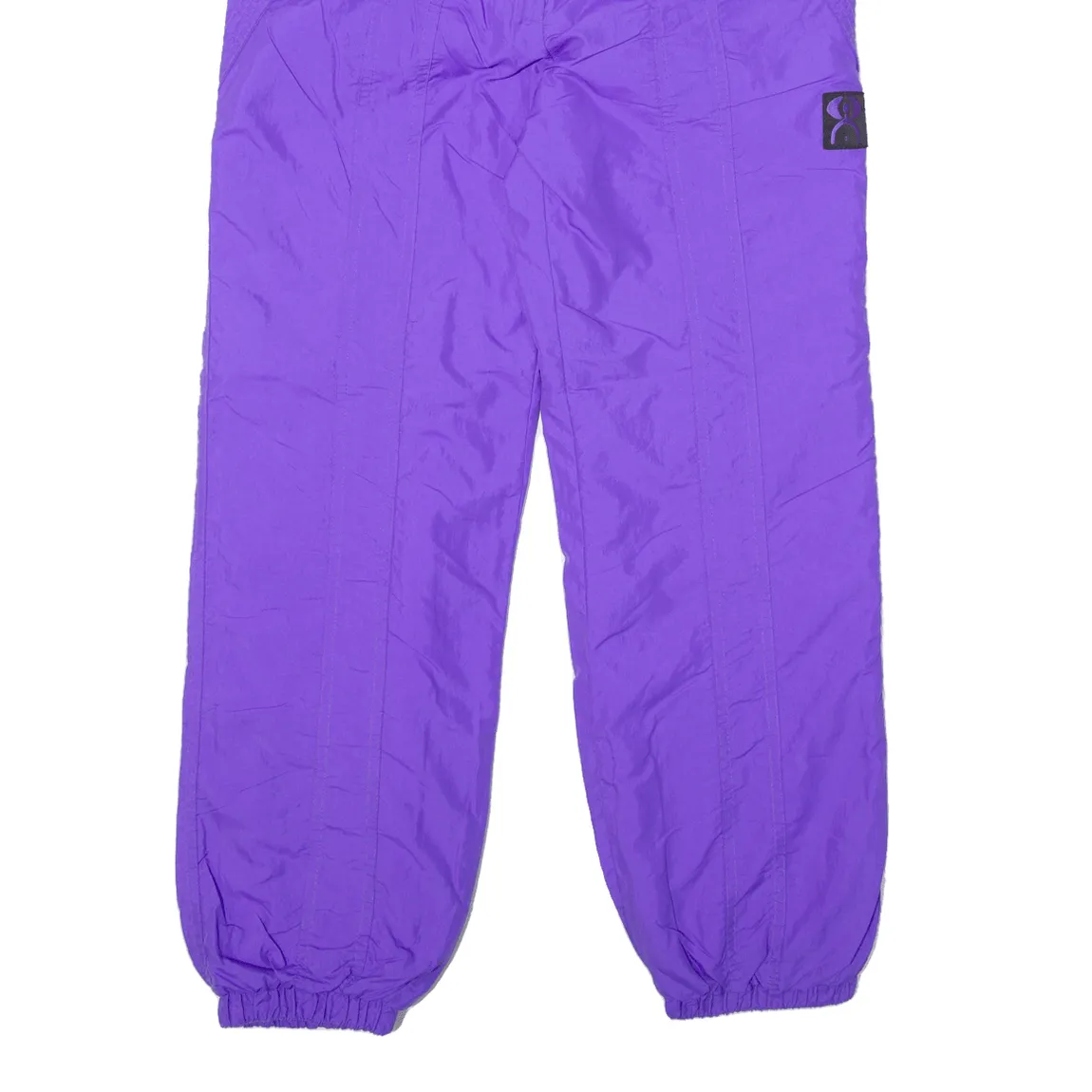 Insulated Womens Snow Pants Purple 90s Tapered S W26 L29