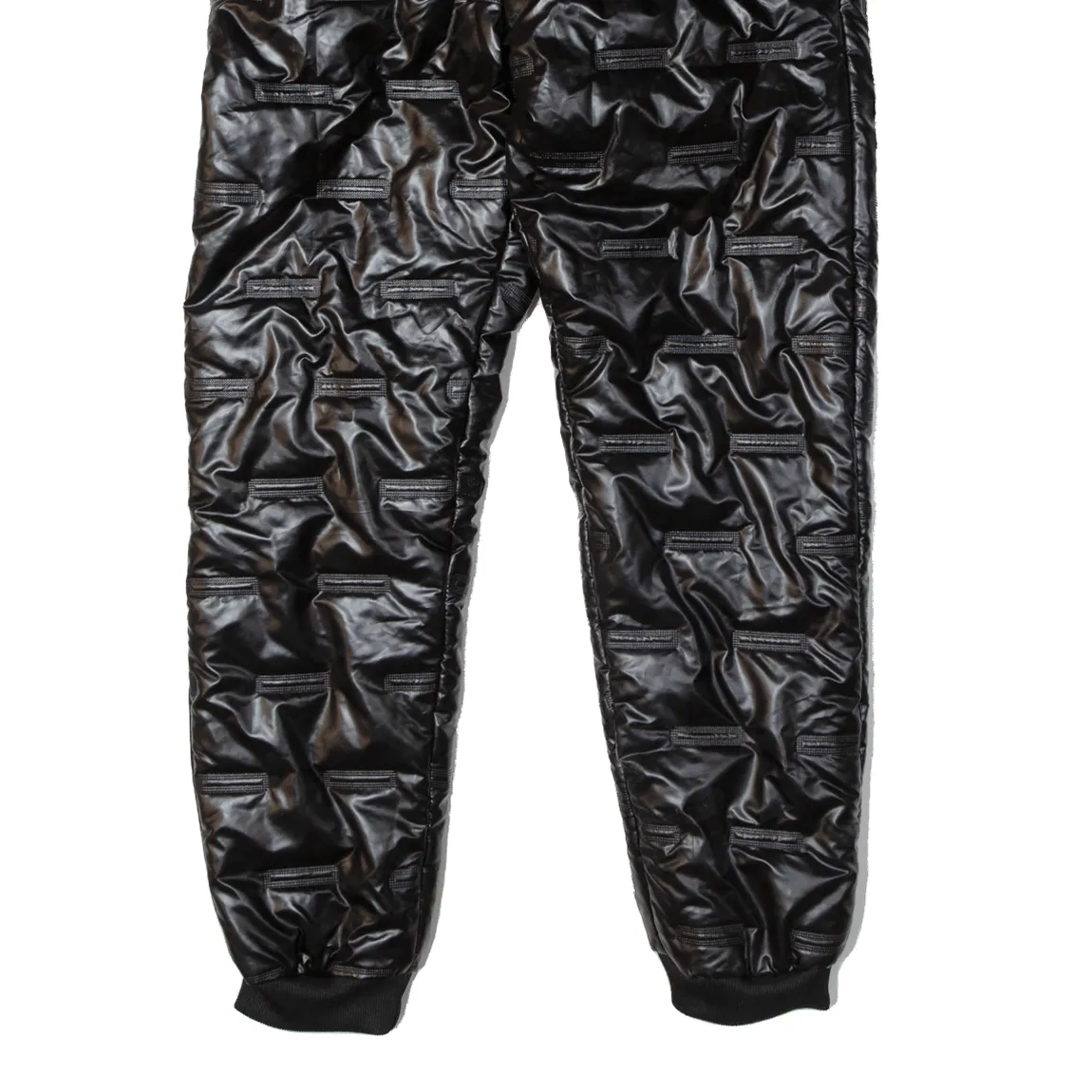 Insulated Womens Track Pants Black Tapered S W28 L28
