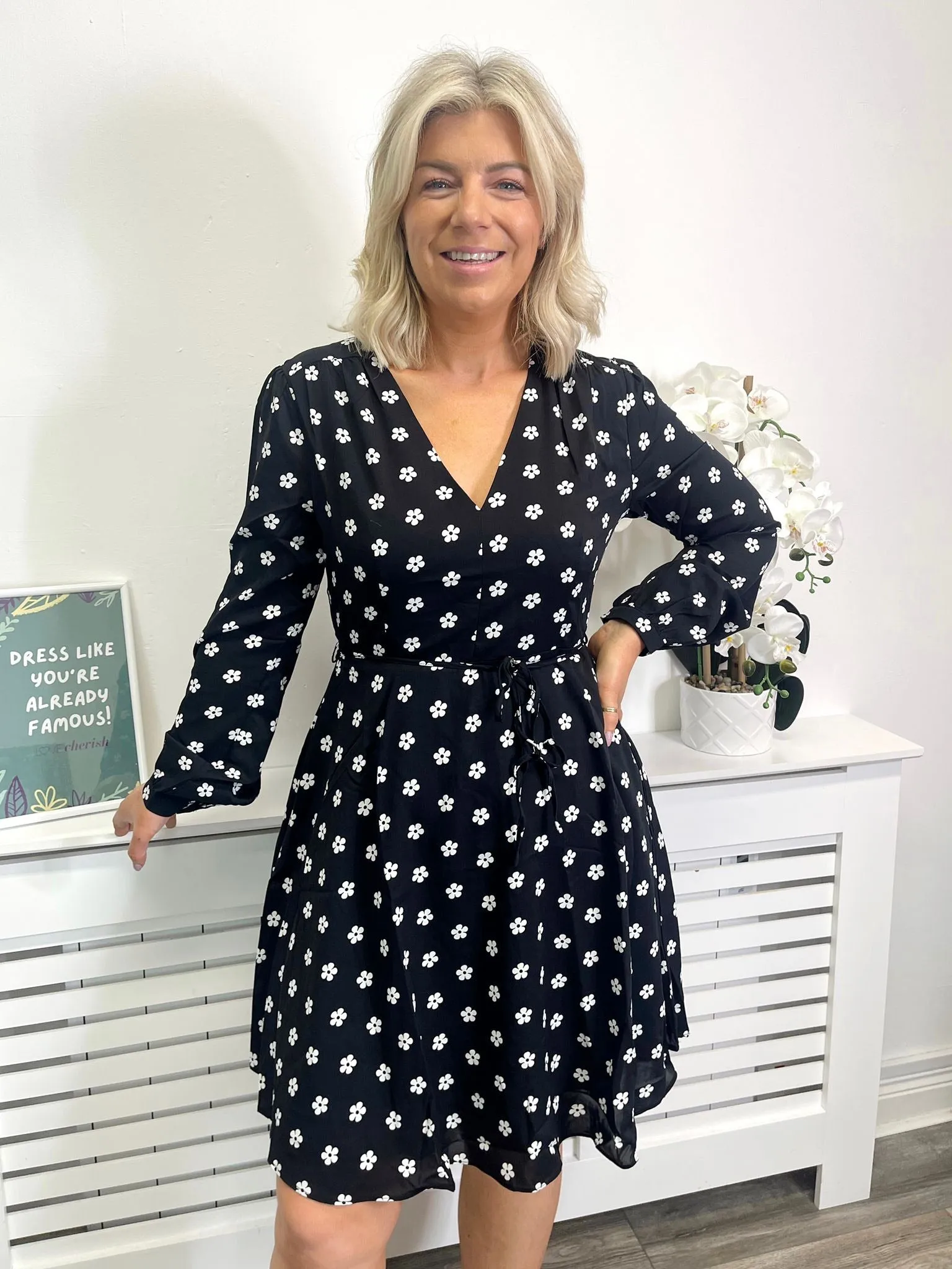 Katie Mini Dress (Black)