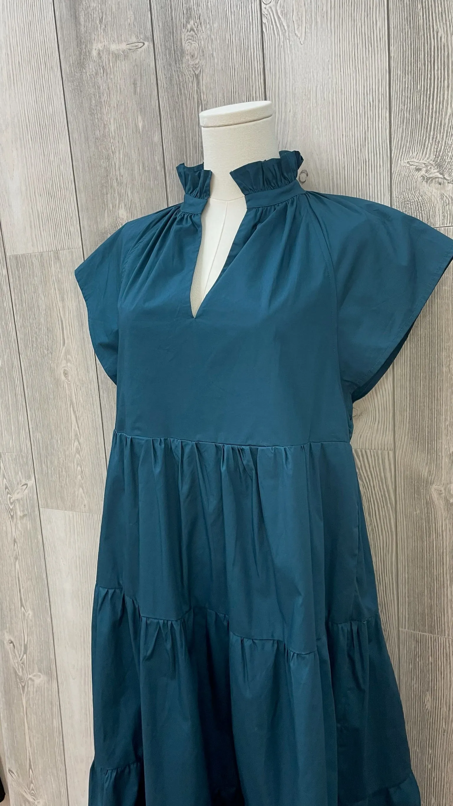 Keep It Real Tunic Dress - Forest
