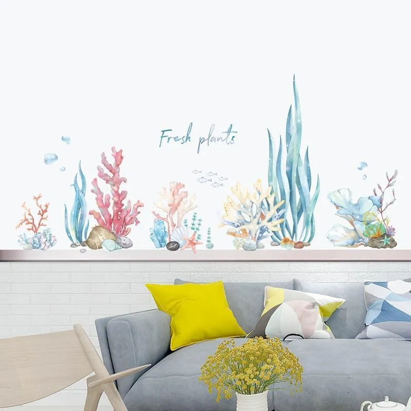Large Humpback Whale Wall Stickers For Nursery