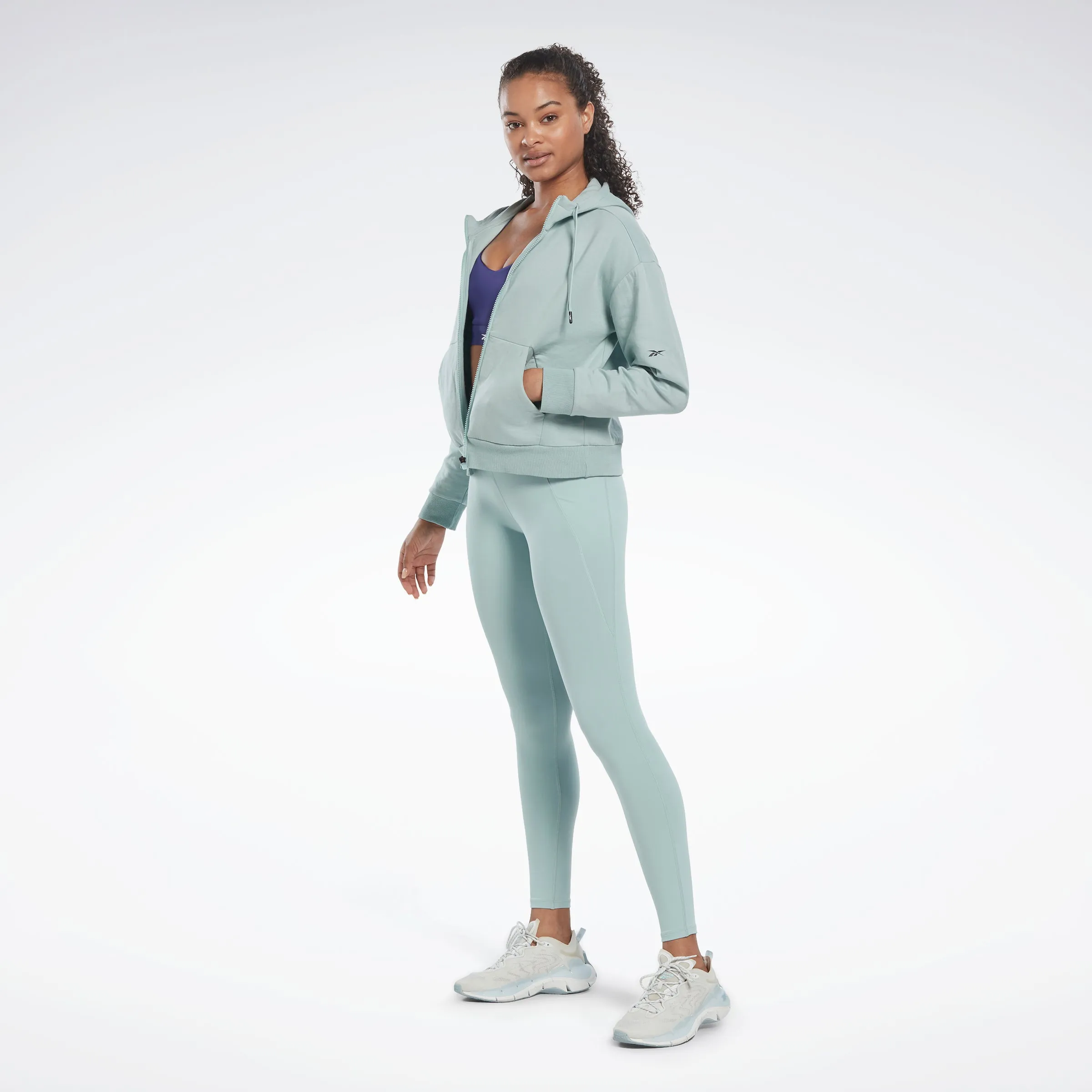 Lux High-Waisted Leggings Seaside Grey